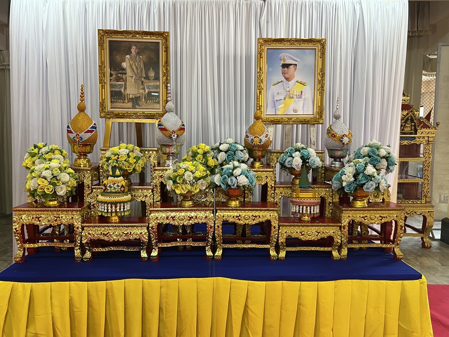 พิธีเจริญพระพุทธมนต์และเจริญจิตตภาวนาถวายเป็นพระราชกุศล