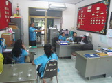 คณะทำงานของคลังจังหวัดสุราษฎร์ธานีตรวจเยี่ยมเทศบาลตำบลคลองปราบ