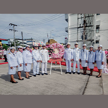 พิธีวางพวงมาลาเพื่อน้อมรำลึกเนื่องในวันคล้ายวันสวรรคตพระบาทสมเด็จพระจุลจอมเกล้าเจ้าอยู่หัว